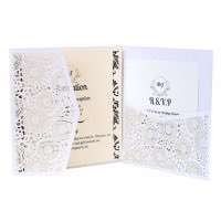 Square Wedding Invitation Card Dark Blue Business Card Marriage Invitation